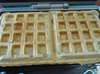 waffle salati grano arso e peperone crusco immagine 4