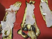 zucchine grigliate rucola cotto immagine 4