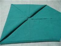 piegare tovagliolo fiore di loto immagine 7