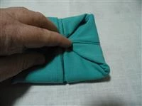piegare tovagliolo fiore di loto immagine 13