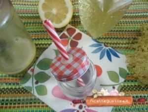 acqua aromatizzata sambuco e menta