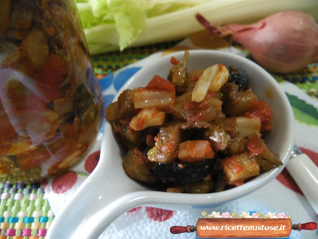 caponata al forno ricetta