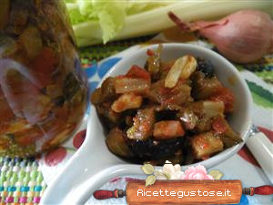 caponata al forno ricetta