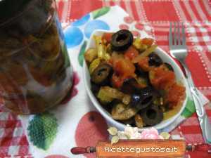 caponata con verdure alla brace ricetta