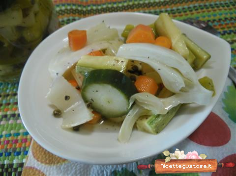 Giardiniera sott olio