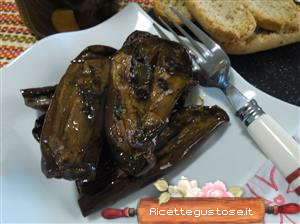 melanzane alla brace sott olio