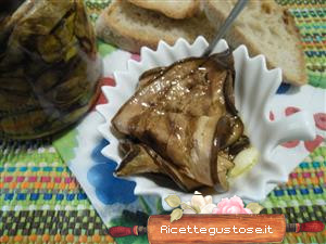 melanzane grigliate sott olio