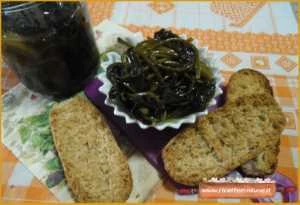 cavoloo spigarello minestra nera sott'olio ricetta
