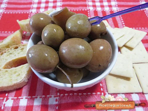 olive verdi in composta ricetta