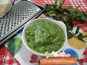 pesto al mirto ricetta