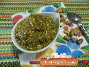 pesto al pistacchio