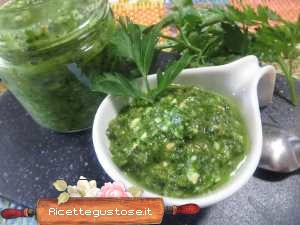 pesto al prezzemolo ricetta