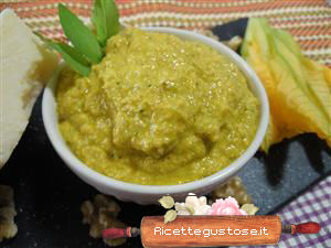 pesto fiori di zucca