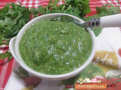 pesto rucola noci