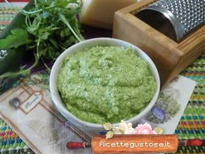 pesto zucchine e rucola ricetta