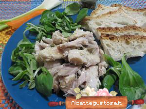 pollo sott olio