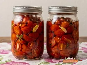 pomodori datterini conservati per bruschetta