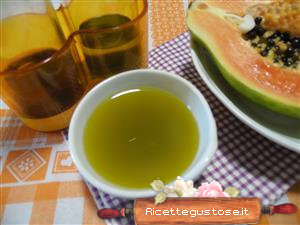 vnaigrette semi di papaya