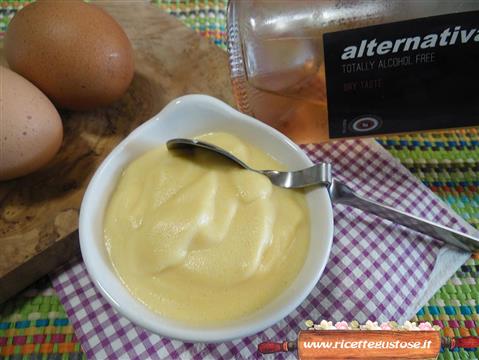 zabaione salato vino rose