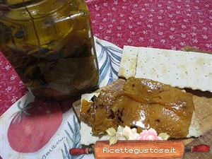 zucca grigliata sott olio