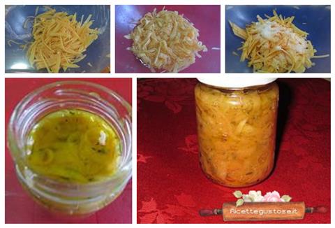 Zucca all aceto sott olio