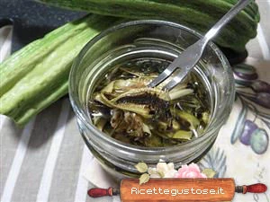 ricetta zucchine grigliate sott olio