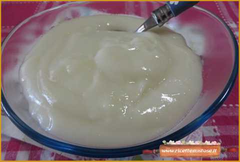 crema latte senza uova