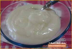 crema latte senza uova