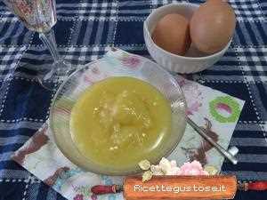 Crema pasticcera allo champagne