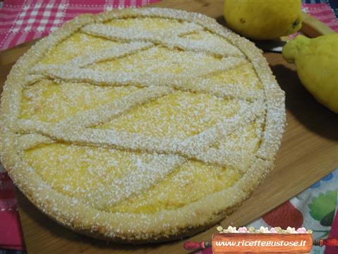 crostata al limone