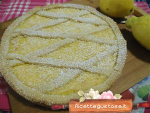 crostata al limone