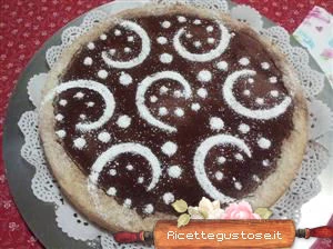 ricetta crostata con castagne