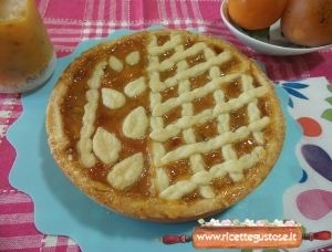 crostata ment e confettura di cachi