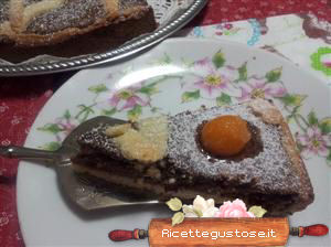 crostata cioccolato bianco alchechengi