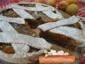 crostata con composta di albicocche ricetta