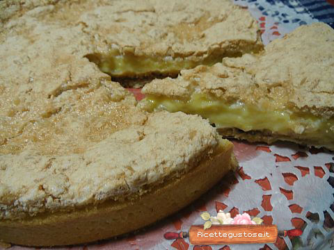 Crostata crema meringata