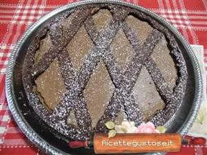 crostata cacao e ricotta ricetta