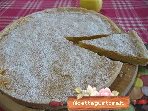 crostata frangipane al limone