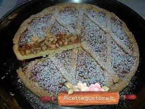 crostata frutta secca e miele ricetta