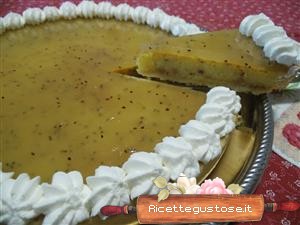 crostata di kiwi