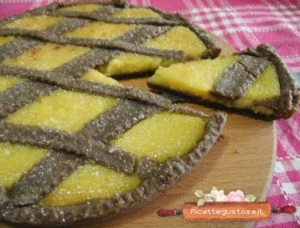 crostata limome e bergamotto