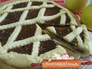 crostata mele ricotta