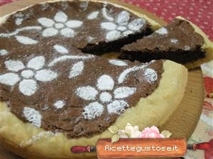 crostata nutella e cocco
