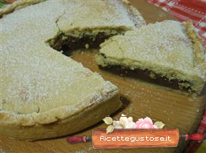 crostata panna e cioccolato