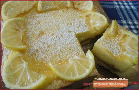 Crostata ricotta e limone