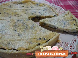 crostata di ricotta e mascarpone