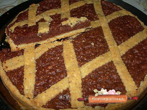 Crostata Simil Ferrero Rocher Ricetta Crostata Simil Ferrero Rocher Ricette Dolci Ricette Crostate Ricette