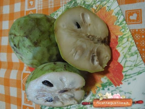 frutto cherimoya - annona cherimola