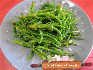 zucchine grigliate rucola e cotto