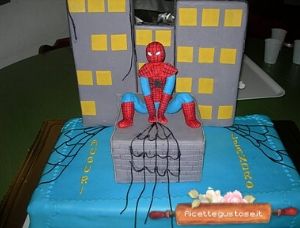 Torta spiderman